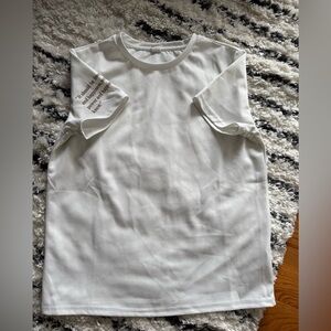 SHEIN White Short Sleeve Tee